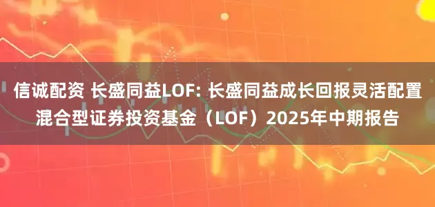 信诚配资 长盛同益LOF: 长盛同益成长回报灵活配置混合型证券投资基金（LOF）2025年中期报告